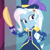 Size: 1077x1078 | Tagged: safe, derpibooru import, screencap, trixie, equestria girls, equestria girls series, street magic with trixie, spoiler:eqg series (season 2), barrette, clothes, costume, cropped, cute, diatrixes, dress, epaulettes, hairclip, hairpin, hat, magic, magic glow, outdoors, smiling, sword, top hat, weapon