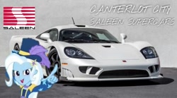 Size: 480x266 | Tagged: safe, derpibooru import, edit, edited screencap, screencap, trixie, fanfic:equestria motorsports, better together, equestria girls, street magic with trixie, canterlot city, car, photo, photoshop, saleen, saleen s7, supercar