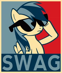 Size: 3504x4075 | Tagged: safe, rainbow dash, pegasus, pony, female, mare, poster, propaganda, swag, wings