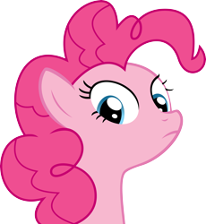 Size: 5526x6000 | Tagged: safe, artist:quasdar, pinkie pie, earth pony, pony, absurd resolution, glare, looking at you, simple background, solo, transparent background, vector