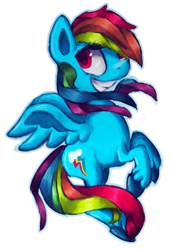 Size: 494x716 | Tagged: safe, artist:paintrolleire, rainbow dash, pegasus, pony, female, mare, simple background, smiling, solo, transparent background, unshorn fetlocks