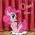 Size: 900x900 | Tagged: safe, artist:celine-artnsfw, pinkie pie, earth pony, pig, pony, baby cakes, bouncing, cute, diapinkes, piggie pie, solo