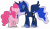 Size: 5071x2893 | Tagged: safe, artist:lunarmarex, pinkie pie, princess luna, alicorn, earth pony, pony, eyes closed, female, lesbian, lunapie, shipping, simple background, transparent background, vector