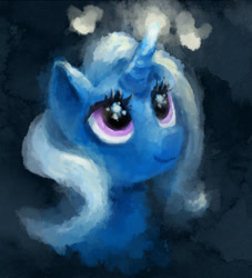 Size: 853x940 | Tagged: safe, artist:swallowchaser, derpibooru import, trixie, pony, unicorn, female, mare, smiling, solo