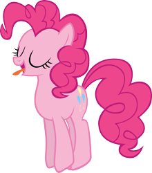 Size: 2762x3138 | Tagged: safe, artist:sircinnamon, pinkie pie, earth pony, pony, high res, simple background, transparent background, vector