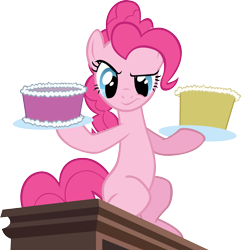 Size: 2709x2808 | Tagged: safe, artist:sircinnamon, pinkie pie, earth pony, pony, high res, simple background, transparent background, vector