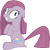 Size: 549x546 | Tagged: safe, artist:sircinnamon, pinkie pie, earth pony, pony, female, mare, pink coat, pink mane, pinkamena diane pie, solo