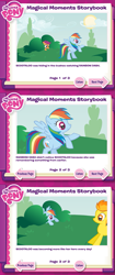 Size: 625x1493 | Tagged: safe, edit, rainbow dash, scootaloo, spitfire, pegasus, pony, magical moments storybook, stalker