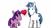 Size: 800x450 | Tagged: safe, artist:creepytrucky, shining armor, twilight sparkle, pony, unicorn, heart, horseface, magic, raised hoof, telekinesis, valentine's day, wide eyes