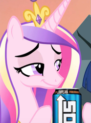 Size: 447x601 | Tagged: safe, edit, princess cadance, alicorn, pony, meme, nos, shitposting, solo