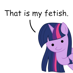 Size: 8000x8000 | Tagged: safe, artist:mamandil, derpibooru import, twilight sparkle, absurd resolution, comic sans, dialogue, reaction image, simple background, solo, that is my fetish, transparent background, vector