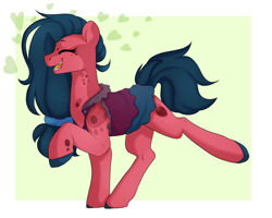 Size: 2500x2000 | Tagged: safe, artist:dreamy, artist:littledreamycat, oc, oc:shugar berry, pony, cheerful, cute, female, happy