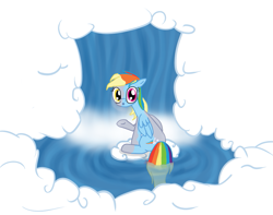 Size: 909x718 | Tagged: safe, artist:qaxis, derpy hooves, rainbow dash, pegasus, pony, female, mare, solo