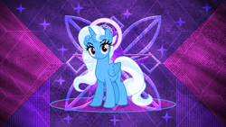 Size: 3265x1837 | Tagged: safe, artist:laszlvfx, artist:orin331, derpibooru import, edit, trixie, alicorn, alicornified, female, mare, race swap, solo, trixiecorn, wallpaper, wallpaper edit