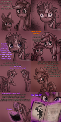 Size: 1482x2970 | Tagged: safe, derpibooru import, apple bloom, applejack, twilight sparkle, earth pony, pony, ask, ask crapplejack, book