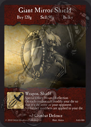 Size: 2006x2792 | Tagged: safe, artist:alumx, artist:php64, buck legacy, buck pony card game, card, card game, obtrusive watermark, shield, solo, watermark