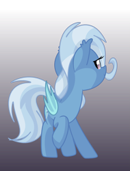 Size: 1857x2446 | Tagged: safe, artist:andromedasparkz, derpibooru import, trixie, bat pony, pony, bat ponified, female, mare, race swap, simple background, solo, transparent background