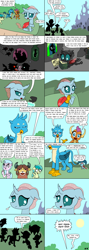 Size: 1500x4200 | Tagged: safe, artist:bjdazzle, derpibooru import, gallus, ocellus, queen chrysalis, sandbar, silverstream, smolder, yona, changedling, changeling, changeling queen, dragon, earth pony, griffon, hippogriff, pony, yak, ..., awww, book, bookshelf, canterlot, changeling feeding, changeling hive, chibi, child, cocoon, comic, contemplating, crayon, cute, cuteling, dialogue, diaocelles, drawing, female, friendship, implied dragon lord torch, implied ember, implied grampa gruff, implied prince rutherford, implied princess ember, implied queen novo, implied thorax, love, male, or else, philosophy, poster, pre changedling ocellus, reading, reassurance, shield, silhouette, student six, sun, teenager, thinking, transformation, uplifting, wall of tags, younger