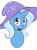 Size: 899x1200 | Tagged: safe, artist:acharmingpony, derpibooru import, trixie, pony, unicorn, bust, colored pupils, female, looking at you, mare, simple background, solo, transparent background