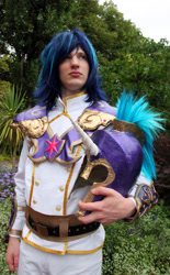 Size: 2360x3811 | Tagged: safe, artist:paranoiaagentothello, shining armor, human, cosplay, irl, irl human, photo, solo