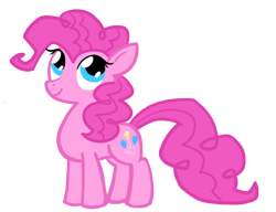 Size: 776x597 | Tagged: safe, artist:ufocookiez, pinkie pie, earth pony, pony, simple background, solo, transparent background