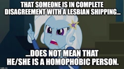 Size: 896x500 | Tagged: safe, derpibooru import, edit, edited screencap, screencap, trixie, equestria girls, rainbow rocks, advice, exploitable meme, female, image macro, meme, mouthpiece, text, trixie yells at everything, truth