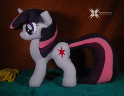 Size: 2386x1865 | Tagged: safe, artist:oblitor, derpibooru import, twilight sparkle, irl, photo, plushie, solo