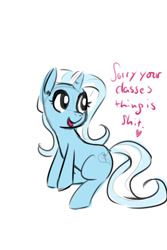 Size: 800x1200 | Tagged: safe, artist:whale, derpibooru import, trixie, pony, unicorn, female, mare, sketch, solo, vulgar