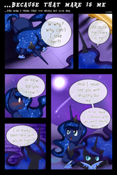 Size: 1500x2232 | Tagged: safe, artist:vavacung, nightmare moon, princess luna, alicorn, pony, comic:to love alicorn, comic