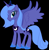 Size: 879x894 | Tagged: safe, artist:lunaerix, princess luna, alicorn, pony, female, horn, mare, s1 luna, solo