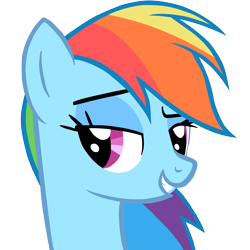 Size: 3000x3000 | Tagged: safe, artist:sapphirebeam, rainbow dash, pegasus, pony, bedroom eyes, high res, simple background, transparent background, vector