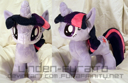 Size: 1000x651 | Tagged: safe, artist:linden-furaito, derpibooru import, twilight sparkle, irl, photo, plushie, solo