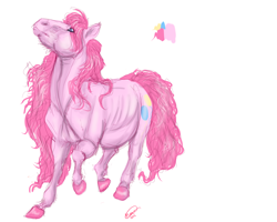 Size: 1280x1024 | Tagged: safe, artist:tami-sp, pinkie pie, earth pony, pony, female, mare, pink coat, pink mane, realistic, solo