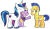 Size: 1140x660 | Tagged: safe, artist:dm29, flash sentry, shining armor, twilight sparkle, twilight sparkle (alicorn), alicorn, pony, unicorn, accessory swap, armor, female, flashlight, male, mare, raised hoof, royal guard, royal guard armor, shipping, simple background, straight, transparent background, trio