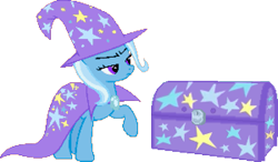 Size: 900x525 | Tagged: safe, artist:smhungary, derpibooru import, trixie, pony, chest, pixel art