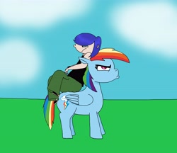 Size: 5661x4890 | Tagged: safe, artist:numbuh0051, rainbow dash, pegasus, pony, absurd resolution, crossover, ed edd n eddy, marie kanker