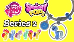 Size: 1280x720 | Tagged: safe, derpibooru import, apple bloom, bon bon, lyra heartstrings, scootaloo, sweetie belle, sweetie drops, trixie, pony, unicorn, cutie mark crusaders, female, mare, merchandise, squishy pops