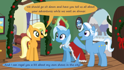 Size: 1280x720 | Tagged: safe, artist:evil-dec0y, derpibooru import, jack pot, sunflower spectacle, trixie, pony, comic, jacktacle, trixie's parents