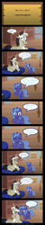 Size: 1280x6400 | Tagged: safe, artist:aleximusprime, discord, princess luna, alicorn, pony, accord (alicorn), ask, ask accord, comic, cute, filly, lunabetes, tumblr, tumblr comic, woona