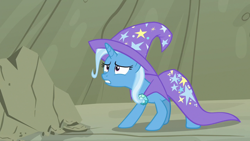 Size: 1280x720 | Tagged: safe, derpibooru import, screencap, trixie, pony, unicorn, to change a changeling, solo