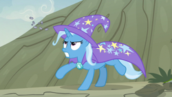 Size: 1280x720 | Tagged: safe, derpibooru import, screencap, trixie, pony, unicorn, to change a changeling, solo