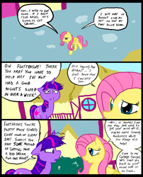 Size: 827x1025 | Tagged: safe, artist:metal-kitty, derpibooru import, fluttershy, twilight sparkle, pegasus, pony, comic:mlp project, comic