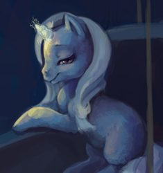 Size: 255x271 | Tagged: artist needed, safe, derpibooru import, trixie, pony, unicorn, smiling, solo