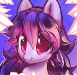 Size: 1200x1164 | Tagged: safe, artist:mirroredsea, oc, oc only, oc:share dast, earth pony, pony, bust, female, looking at you, mare, solo