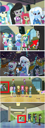 Size: 776x2200 | Tagged: safe, derpibooru import, edit, edited screencap, screencap, octavia melody, tennis match, trixie, equestria girls, friendship games, background human, female, humans standing next to each other, lesbian, shipping, trixtavia