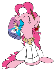 Size: 939x1210 | Tagged: safe, artist:rannva, pinkie pie, earth pony, pony, crossover, harry potter, luna lovegood