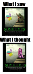 Size: 638x1418 | Tagged: safe, pinkie pie, earth pony, pony, lonely, motivational poster, mspaintponies, pinkamena diane pie, sad