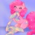 Size: 1000x1000 | Tagged: safe, artist:kryssidaunicorn, pinkie pie, earth pony, pony, clothes, female, mare, pink coat, pink mane, socks