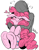 Size: 729x943 | Tagged: safe, artist:nekubi, derpibooru import, pinkie pie, oc, oc:anon, earth pony, human, pony, blushing, cute, diapinkes, eyes closed, female, floppy ears, happy, heart, hug, male, mare, nuzzling, smiling, snuggling, squishy cheeks, straight, underhoof, weapons-grade cute