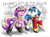 Size: 1024x765 | Tagged: safe, artist:flutterthrash, princess cadance, shining armor, alicorn, pony, unicorn, boots, exodus (band), metal, wedding